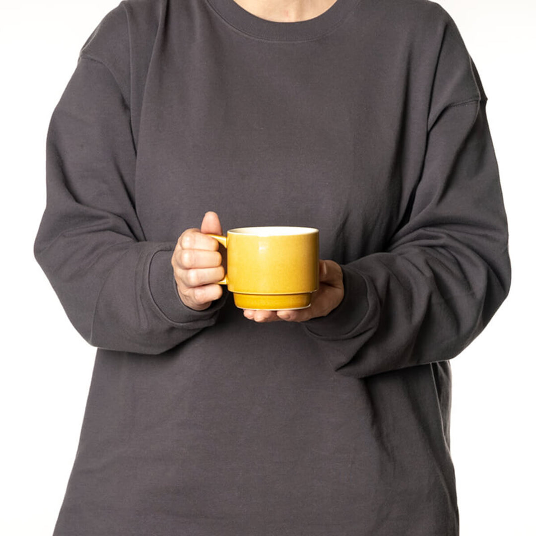 スタックコーヒーカップ [ 淡アンバー ] – 織部ヒルズオンライン